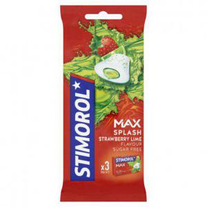 Stimorol Max kauwgom strawberry lime sugar free