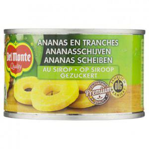 Del Monte Ananasschijven op siroop