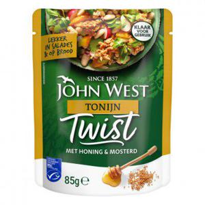 John West Tonijn twist honing mosterd