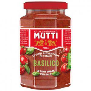 Mutti Pastasaus Basilico