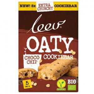 Leev Bio oats choco cookiebar plantaardig