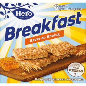 Hero Breakfast granenreep Haver & Honing