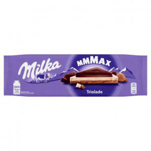 Milka Mmmax chocolade reep triolade