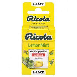 Ricola Lemonmint suikervrij