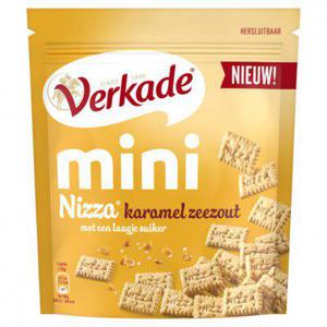 Verkade Nizza mini's karamel/zeezout