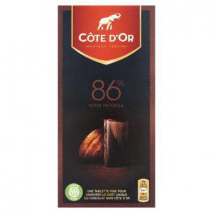 Côte d'Or Chocolade reep extra intense puur 86%