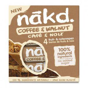 Nakd. Coffee & walnut fruitreep met noten