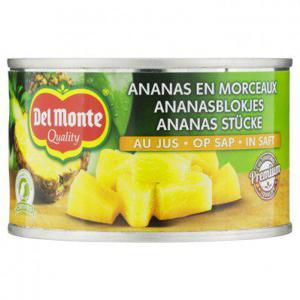 Del Monte Ananasblokjes op sap