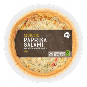 AH Quiche paprika salami