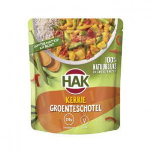 Hak Kerrie groenteschotel