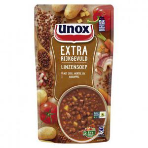 Unox Soep extra gevuld linzen spek