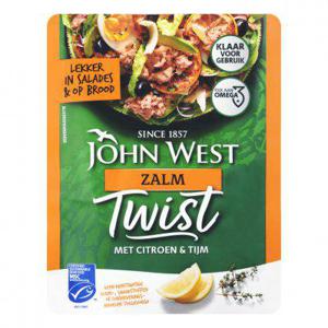 John West Zalm twist citroen tijm