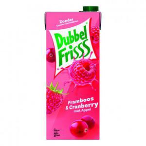 DubbelFrisss Framboos & cranberry