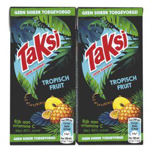 Taksi Tropisch fruit geen suiker toegevoegd