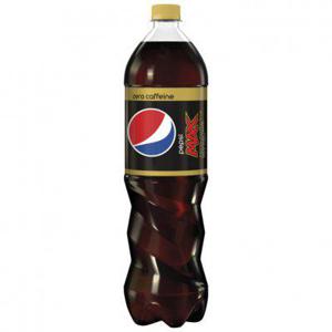 Pepsi Max cola zero caffeine fles