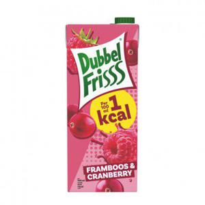 DubbelFrisss 1Kcal framboos-cranberry