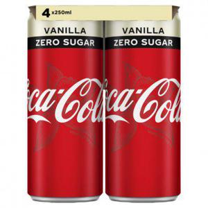 Coca-Cola Zero vanilla