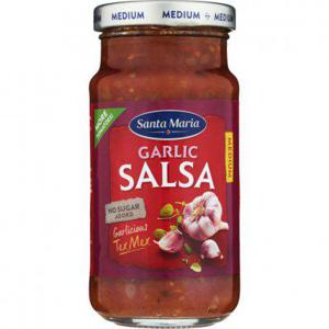 Santa Maria Salsa garlic medium