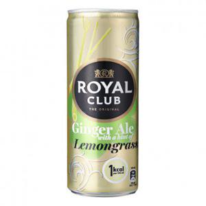 Royal Club Ginger ale lemongrass