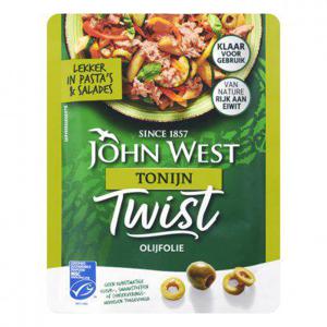 John West Tonijn twist olijfolie