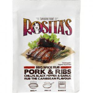 Rosita's BBQ rub voor vlees & spareribs