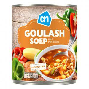 AH Rijkgevulde goulash soep met rundvlees