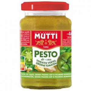 Mutti Pesto van groene tomaten