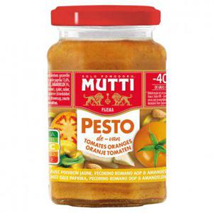 Mutti Pesto van oranje tomaten