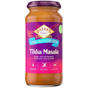 Patak's Extra mild tikka masala saus