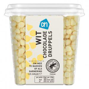 AH Witte chocolade druppels