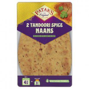 Patak's Tandoori naan