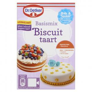 Dr. Oetker Basismix biscuittaart