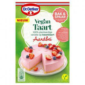 Dr. Oetker Vegan taart aardbei