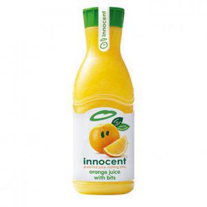 Innocent Orange juice with bits