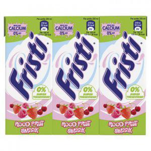 Fristi Rood fruit 0% suiker toegevoegd multi