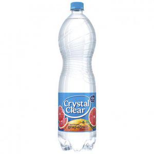 Crystal Clear Sparkling grapefruit fles