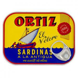 Ortiz Sardines borrelblikje