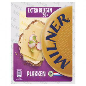 Milner Extra belegen kaas 30+ plakken