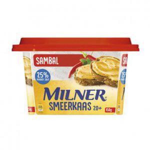 Milner Smeerkaas 20+ sambal