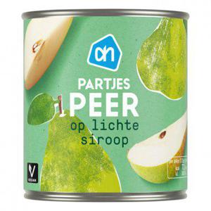 AH Partjes peer op lichte siroop