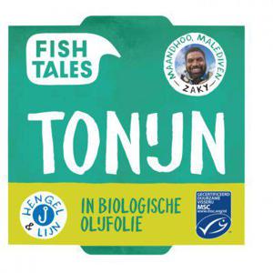 Fish Tales Skipjack in biologische olijfolie