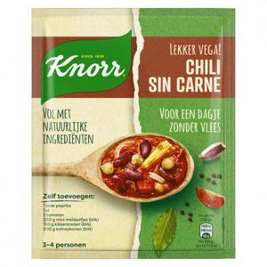 Knorr Mix voor natuurlijk chili sin carne