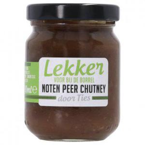 door Ties Noten Peer Chutney