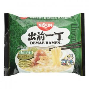 Nissin Demae ramen knoflook kip