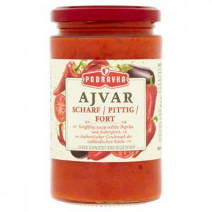 Podravka Ajvar scherp (paprikasaus)