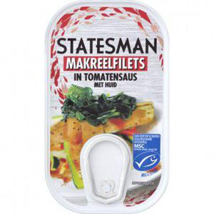 Statesman Makreel in tomaten saus MSC