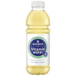 Sourcy Vitaminwater citroen cactus fles