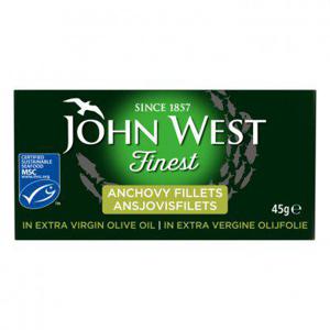 John West Ansjovis bio extra virgin olijfolie