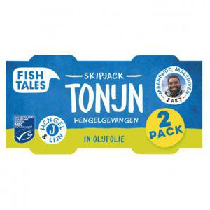 Fish Tales Skipjack tonijn in olijfolie