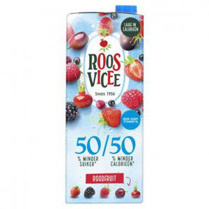 Roosvicee 50/50 roodfruit